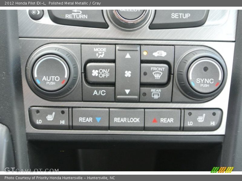 Polished Metal Metallic / Gray 2012 Honda Pilot EX-L