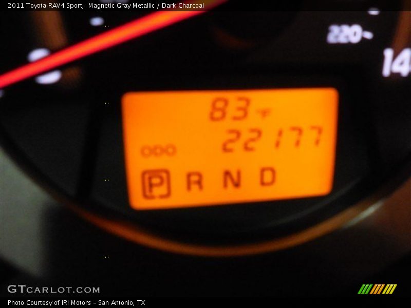 Magnetic Gray Metallic / Dark Charcoal 2011 Toyota RAV4 Sport