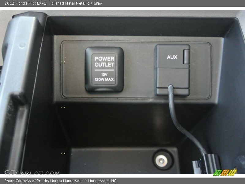 Polished Metal Metallic / Gray 2012 Honda Pilot EX-L