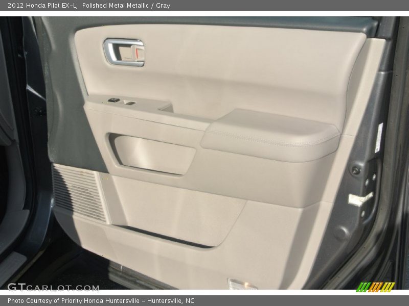 Polished Metal Metallic / Gray 2012 Honda Pilot EX-L
