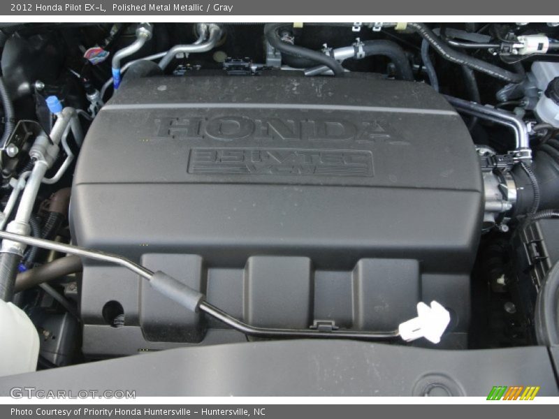Polished Metal Metallic / Gray 2012 Honda Pilot EX-L
