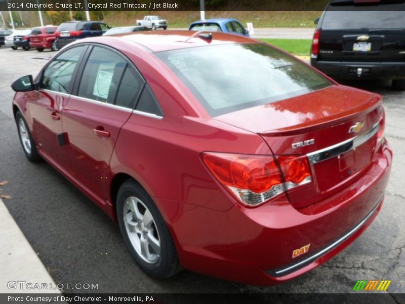 Crystal Red Tintcoat / Jet Black 2014 Chevrolet Cruze LT
