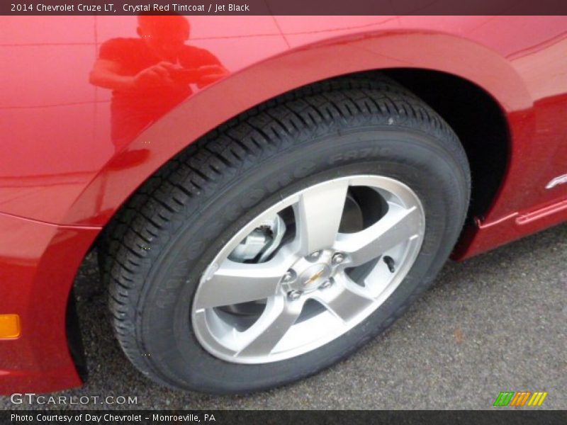 Crystal Red Tintcoat / Jet Black 2014 Chevrolet Cruze LT