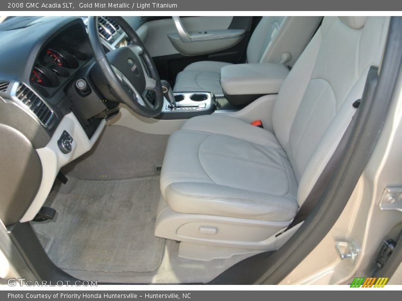 Gold Mist Metallic / Light Titanium 2008 GMC Acadia SLT