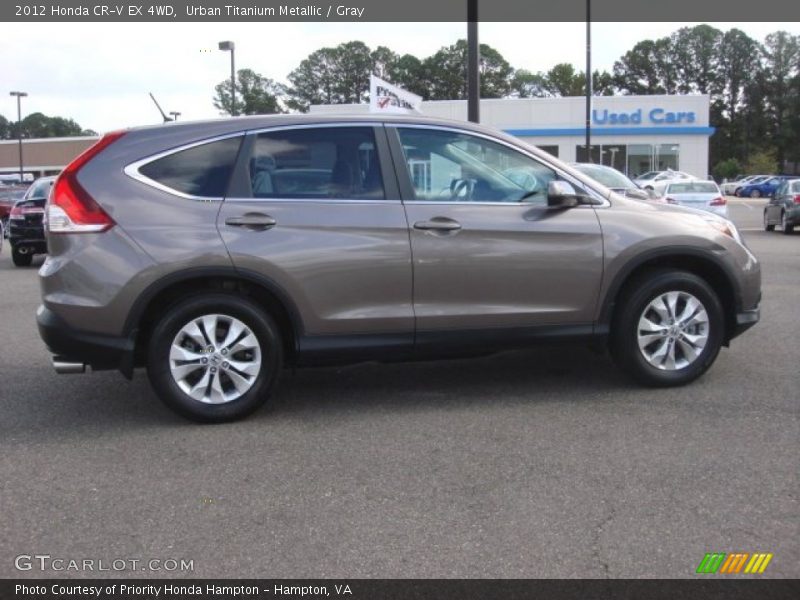 Urban Titanium Metallic / Gray 2012 Honda CR-V EX 4WD