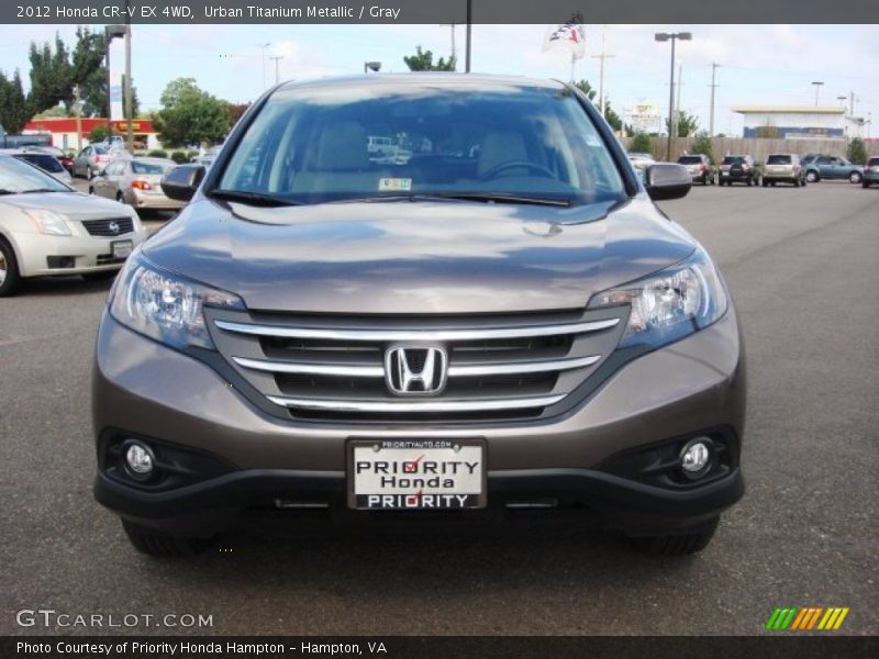 Urban Titanium Metallic / Gray 2012 Honda CR-V EX 4WD