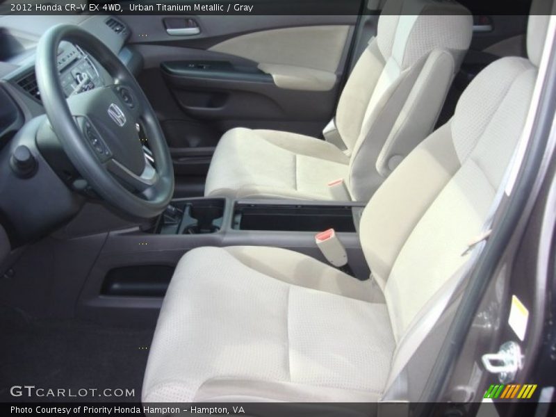 Urban Titanium Metallic / Gray 2012 Honda CR-V EX 4WD
