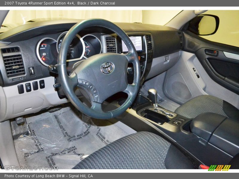 Black / Dark Charcoal 2007 Toyota 4Runner Sport Edition 4x4