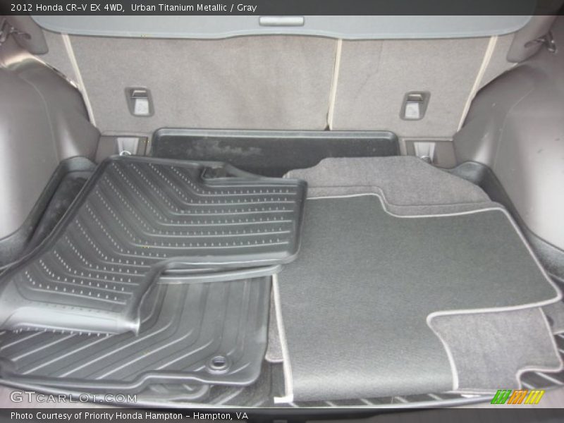 Urban Titanium Metallic / Gray 2012 Honda CR-V EX 4WD