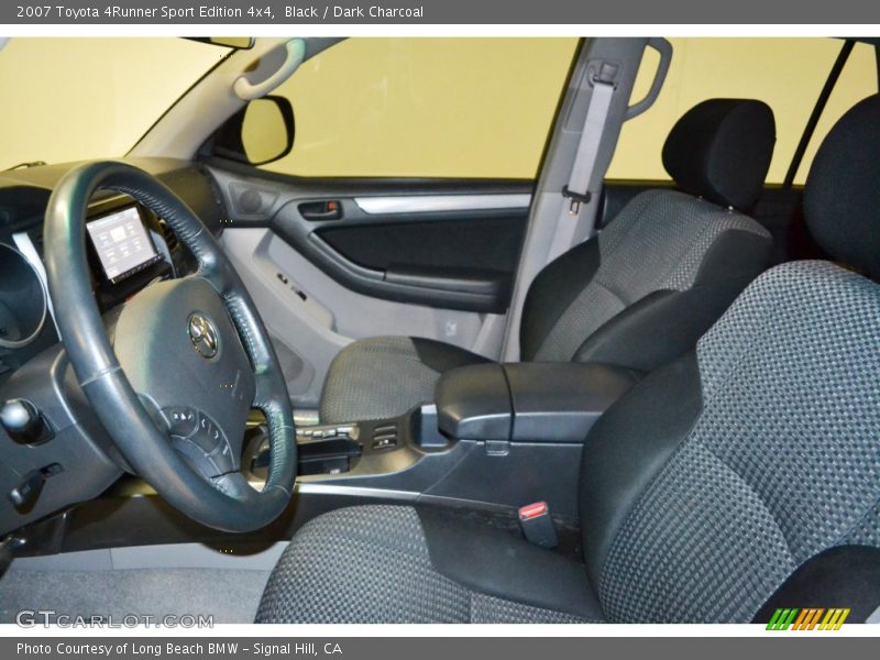Black / Dark Charcoal 2007 Toyota 4Runner Sport Edition 4x4