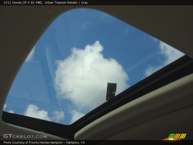 Urban Titanium Metallic / Gray 2012 Honda CR-V EX 4WD