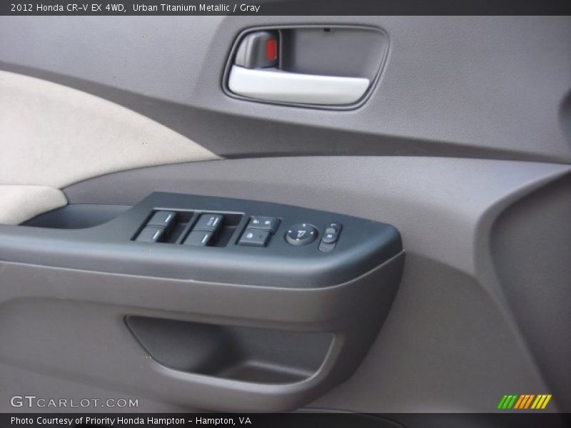 Urban Titanium Metallic / Gray 2012 Honda CR-V EX 4WD