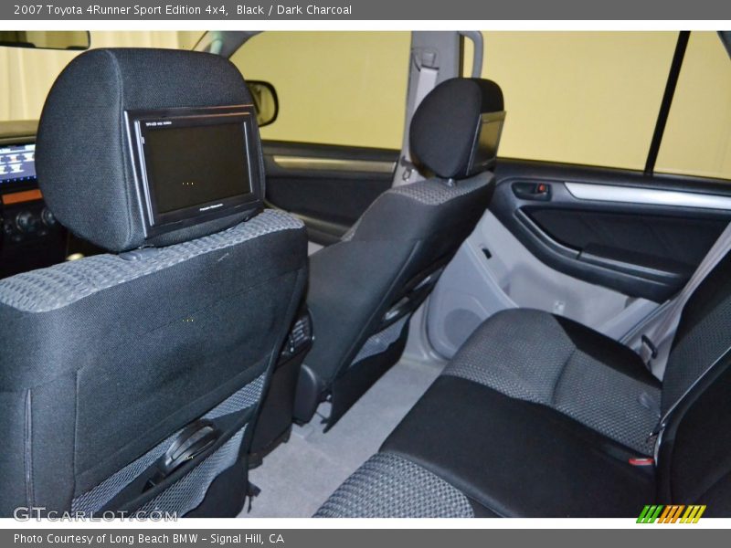 Black / Dark Charcoal 2007 Toyota 4Runner Sport Edition 4x4