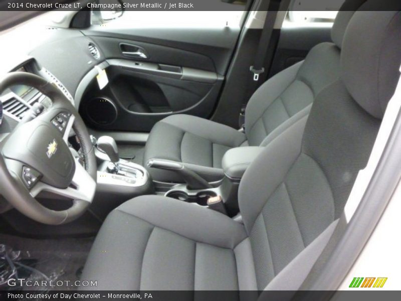 Champagne Silver Metallic / Jet Black 2014 Chevrolet Cruze LT
