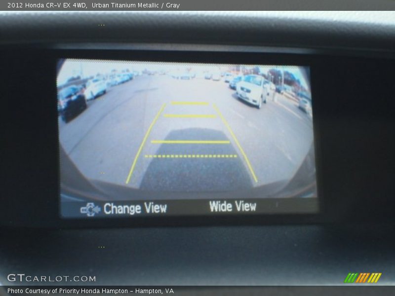 Urban Titanium Metallic / Gray 2012 Honda CR-V EX 4WD