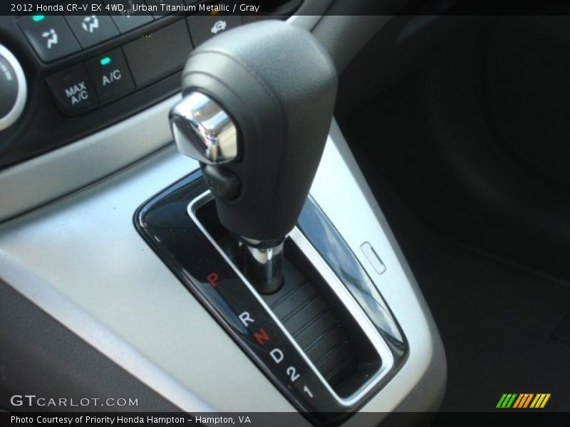 Urban Titanium Metallic / Gray 2012 Honda CR-V EX 4WD