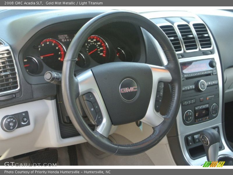 Gold Mist Metallic / Light Titanium 2008 GMC Acadia SLT