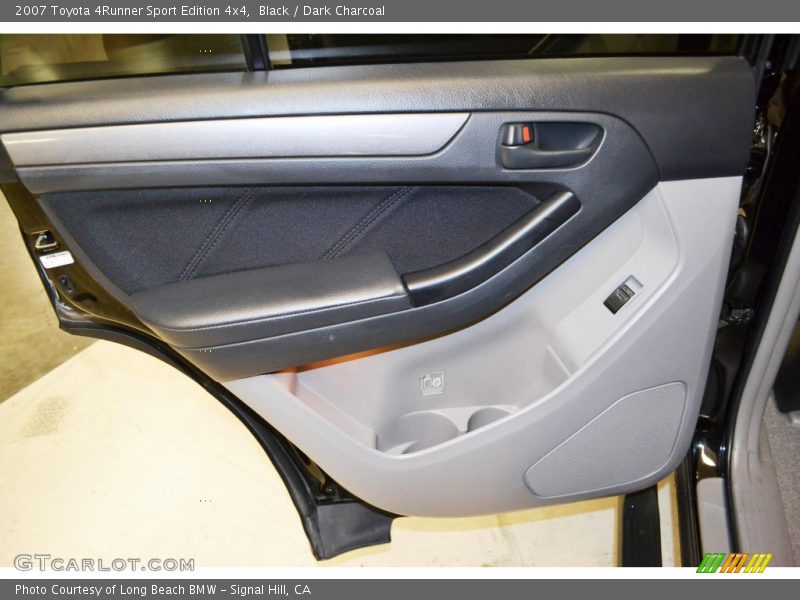 Black / Dark Charcoal 2007 Toyota 4Runner Sport Edition 4x4