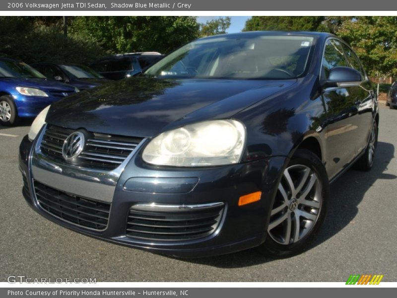 Shadow Blue Metallic / Grey 2006 Volkswagen Jetta TDI Sedan