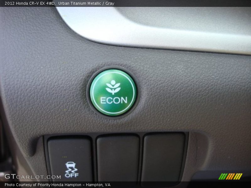 Urban Titanium Metallic / Gray 2012 Honda CR-V EX 4WD