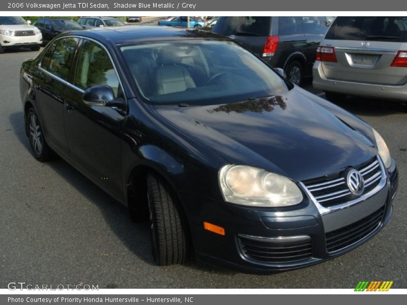 Shadow Blue Metallic / Grey 2006 Volkswagen Jetta TDI Sedan