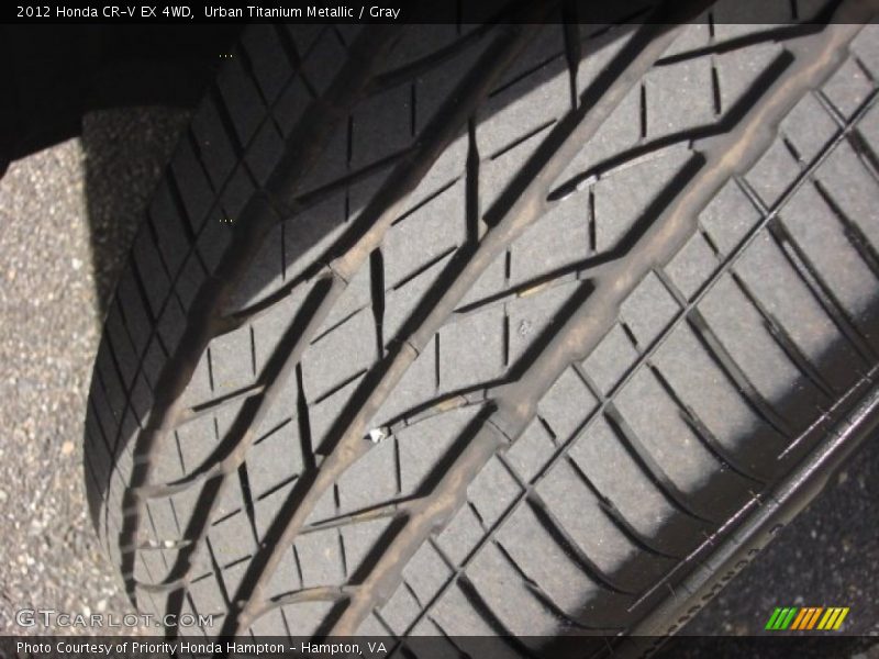 Urban Titanium Metallic / Gray 2012 Honda CR-V EX 4WD