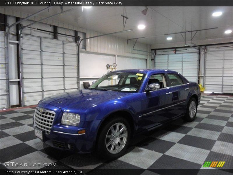 Deep Water Blue Pearl / Dark Slate Gray 2010 Chrysler 300 Touring