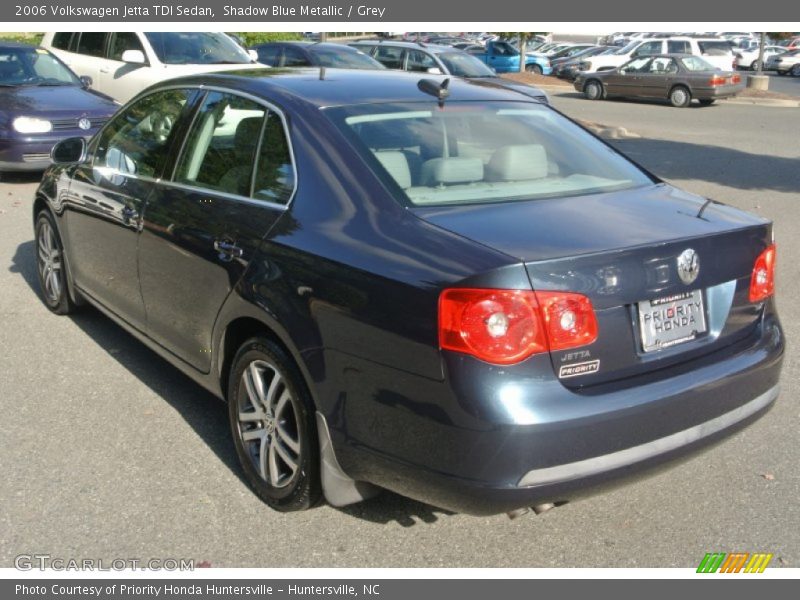 Shadow Blue Metallic / Grey 2006 Volkswagen Jetta TDI Sedan