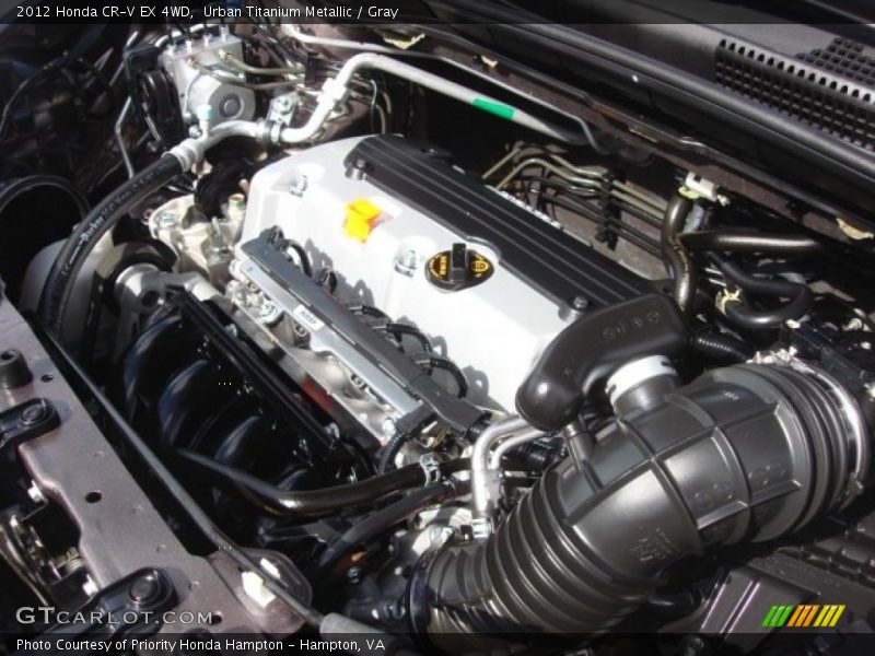 Urban Titanium Metallic / Gray 2012 Honda CR-V EX 4WD
