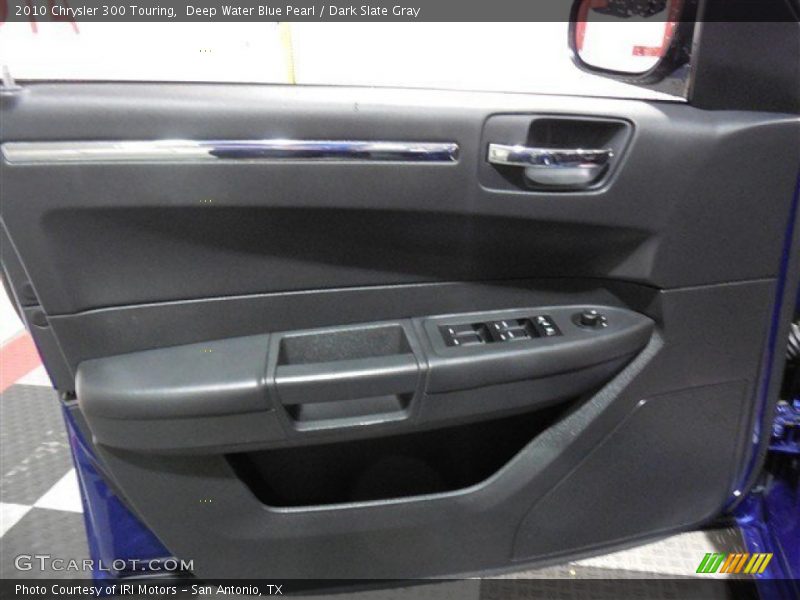 Deep Water Blue Pearl / Dark Slate Gray 2010 Chrysler 300 Touring