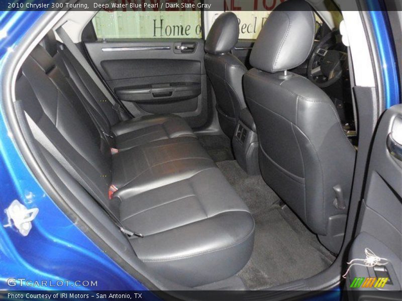 Deep Water Blue Pearl / Dark Slate Gray 2010 Chrysler 300 Touring