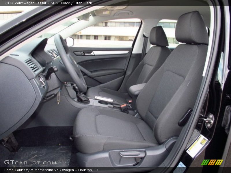 Black / Titan Black 2014 Volkswagen Passat 2.5L S