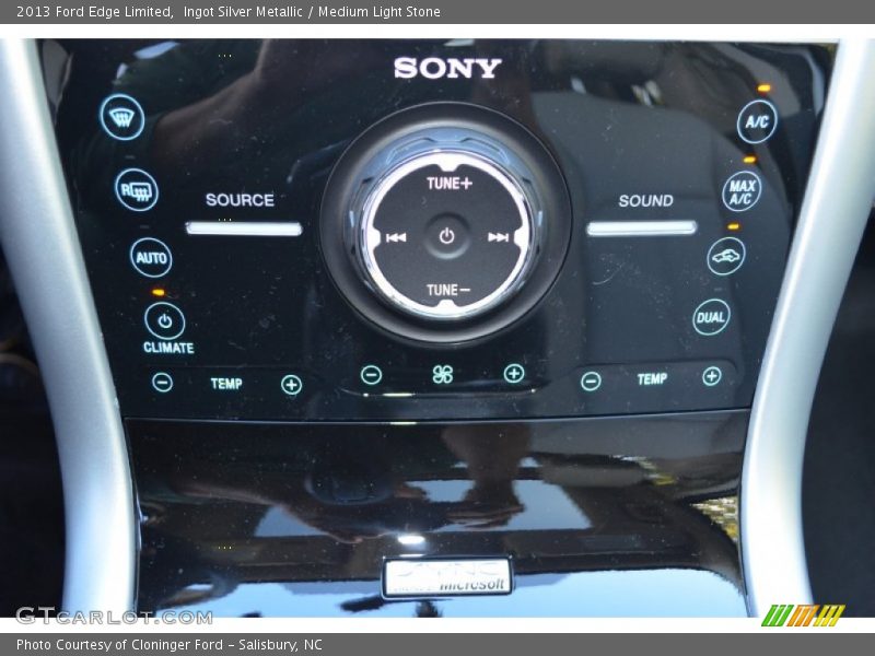 Ingot Silver Metallic / Medium Light Stone 2013 Ford Edge Limited
