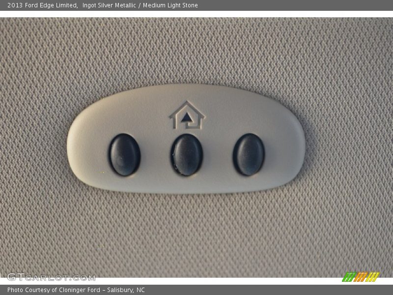 Ingot Silver Metallic / Medium Light Stone 2013 Ford Edge Limited