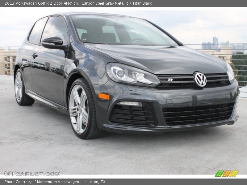Carbon Steel Gray Metallic / Titan Black 2013 Volkswagen Golf R 2 Door 4Motion