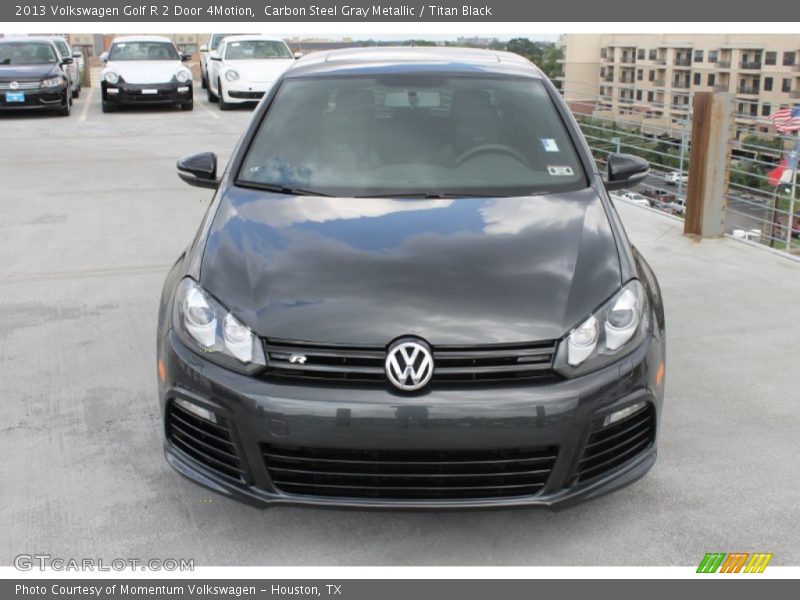 Carbon Steel Gray Metallic / Titan Black 2013 Volkswagen Golf R 2 Door 4Motion
