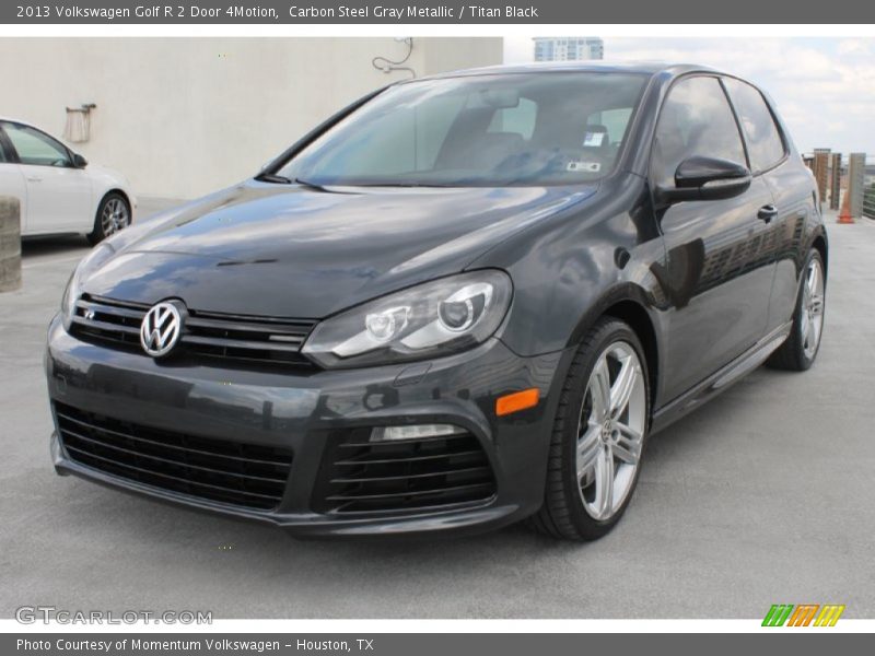 Carbon Steel Gray Metallic / Titan Black 2013 Volkswagen Golf R 2 Door 4Motion