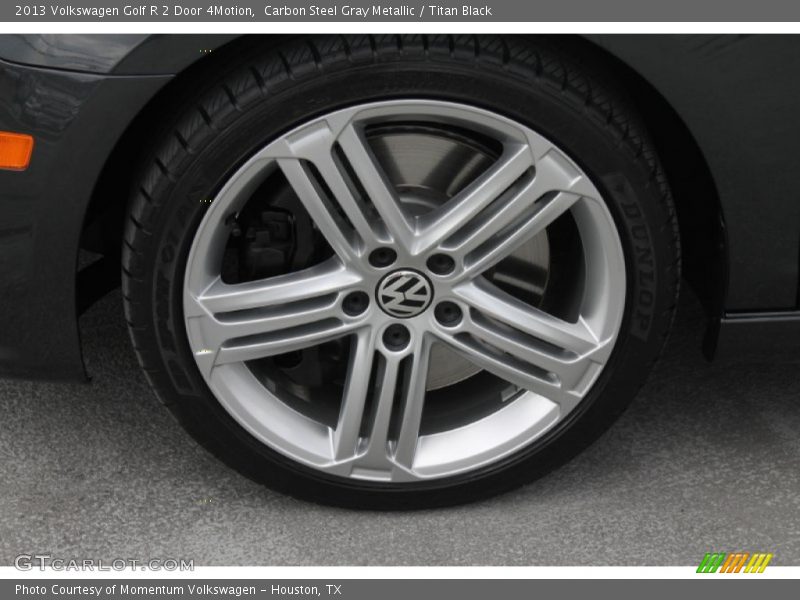 Carbon Steel Gray Metallic / Titan Black 2013 Volkswagen Golf R 2 Door 4Motion