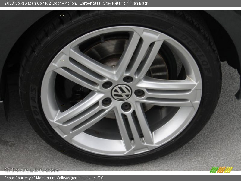 Carbon Steel Gray Metallic / Titan Black 2013 Volkswagen Golf R 2 Door 4Motion