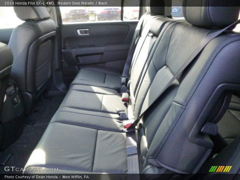 Modern Steel Metallic / Black 2014 Honda Pilot EX-L 4WD