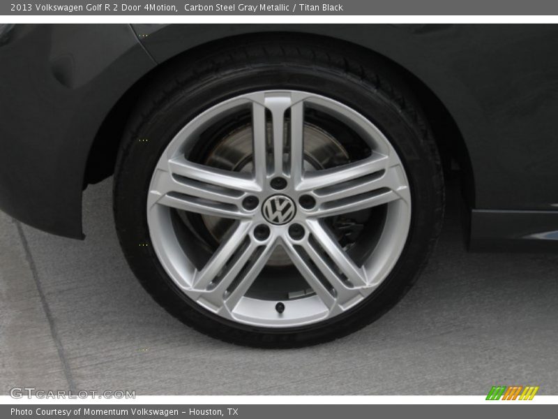 Carbon Steel Gray Metallic / Titan Black 2013 Volkswagen Golf R 2 Door 4Motion