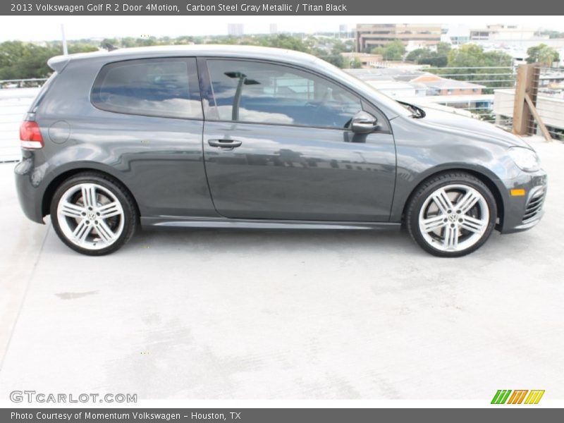 Carbon Steel Gray Metallic / Titan Black 2013 Volkswagen Golf R 2 Door 4Motion