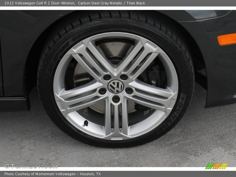 Carbon Steel Gray Metallic / Titan Black 2013 Volkswagen Golf R 2 Door 4Motion