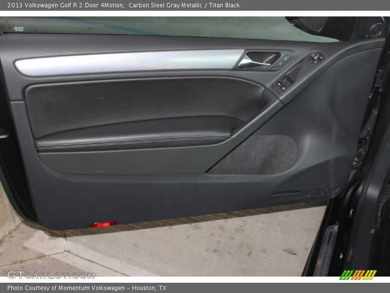 Carbon Steel Gray Metallic / Titan Black 2013 Volkswagen Golf R 2 Door 4Motion