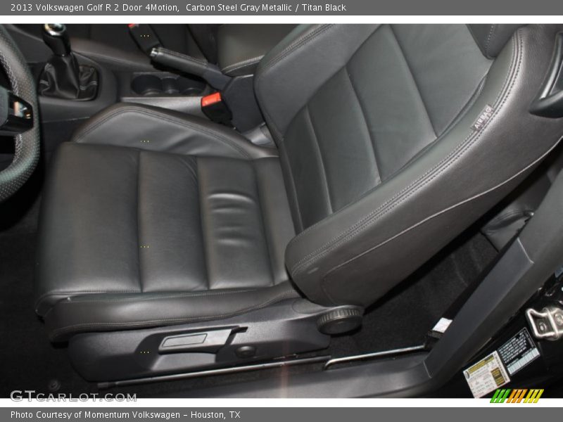 Carbon Steel Gray Metallic / Titan Black 2013 Volkswagen Golf R 2 Door 4Motion