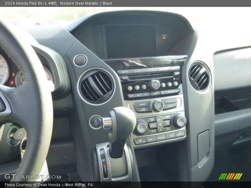 Modern Steel Metallic / Black 2014 Honda Pilot EX-L 4WD