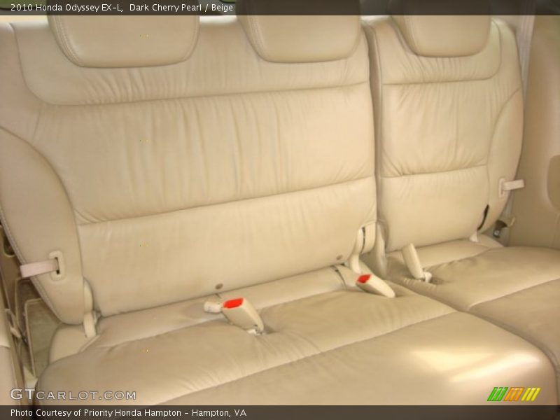 Dark Cherry Pearl / Beige 2010 Honda Odyssey EX-L
