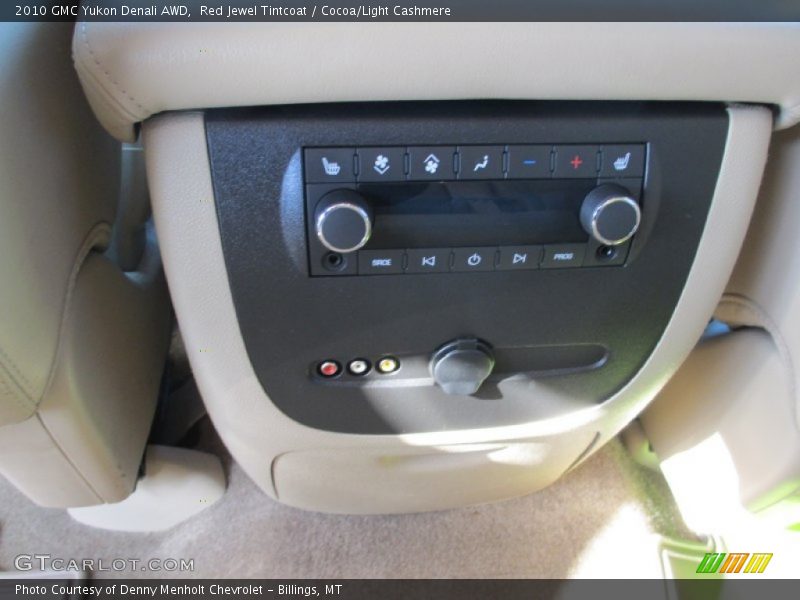 Red Jewel Tintcoat / Cocoa/Light Cashmere 2010 GMC Yukon Denali AWD