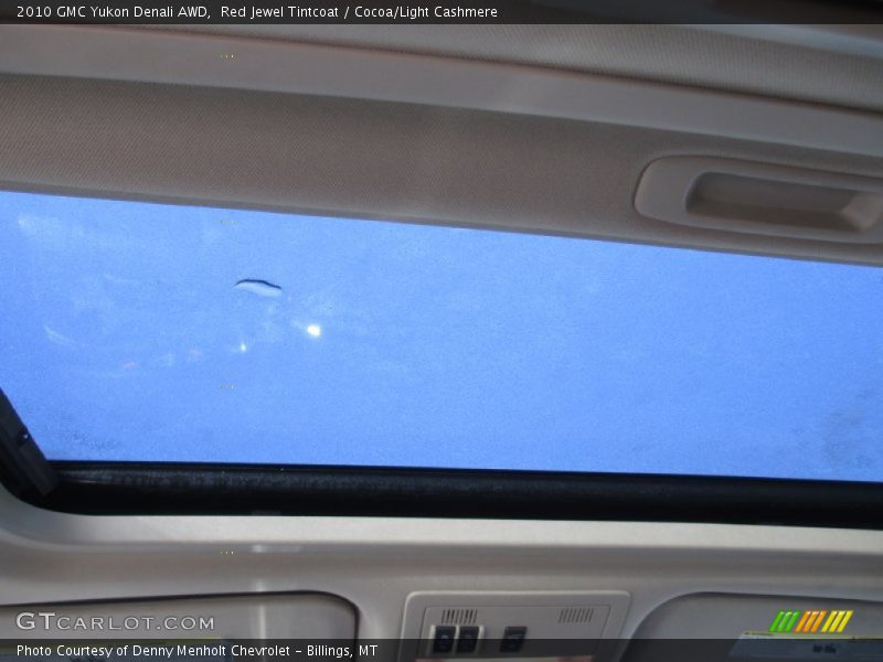 Red Jewel Tintcoat / Cocoa/Light Cashmere 2010 GMC Yukon Denali AWD