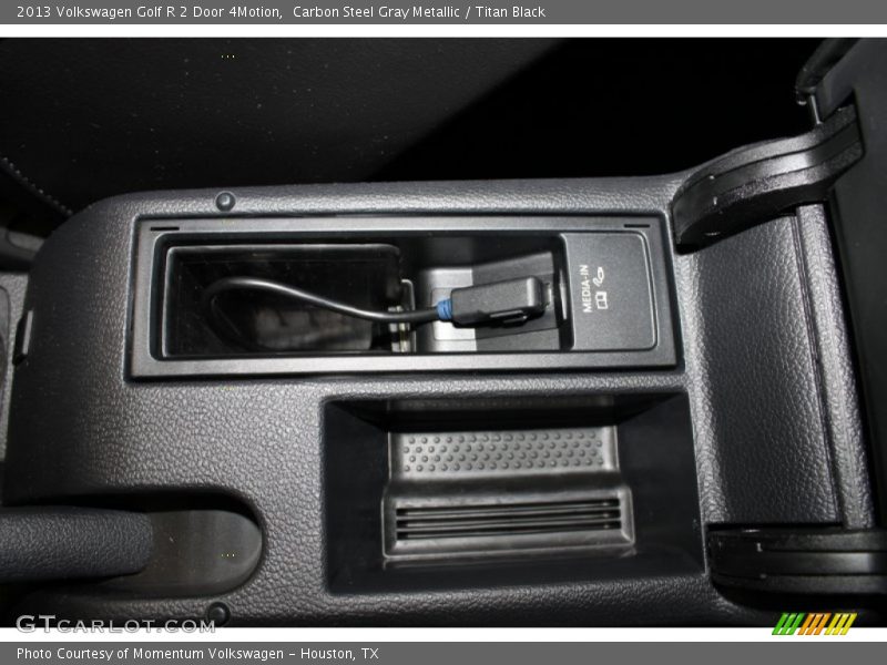 Carbon Steel Gray Metallic / Titan Black 2013 Volkswagen Golf R 2 Door 4Motion